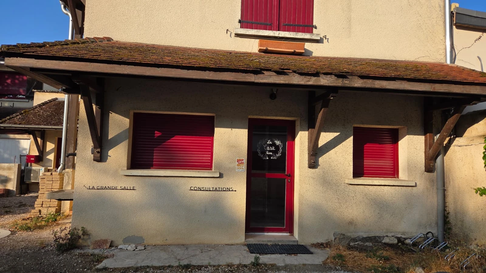 Façade de La Casa Nana à Marsannay-la-Côte