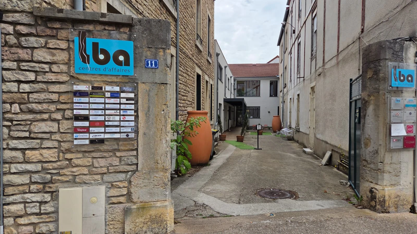 Vue de la salle de tests psychotechniques de Beaune, Côte-d'Or